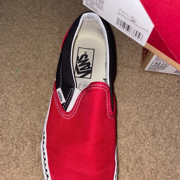 Red & Black Vans - Picture 5 of 5